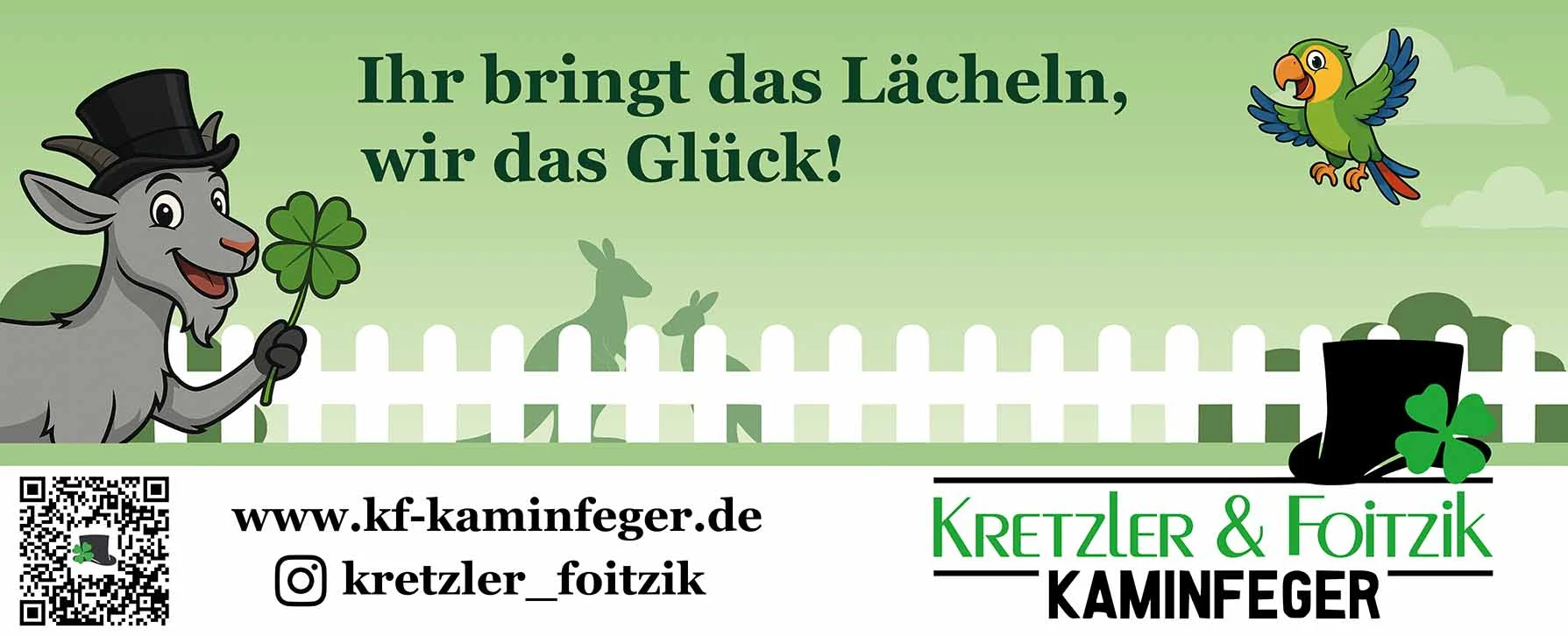 Banner Kleintierzoo Reilingen – finale Version